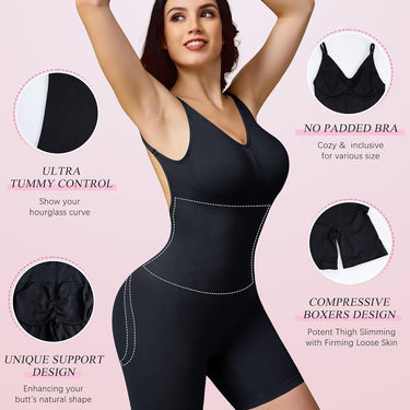 Sexy backless big U back bottoming corset